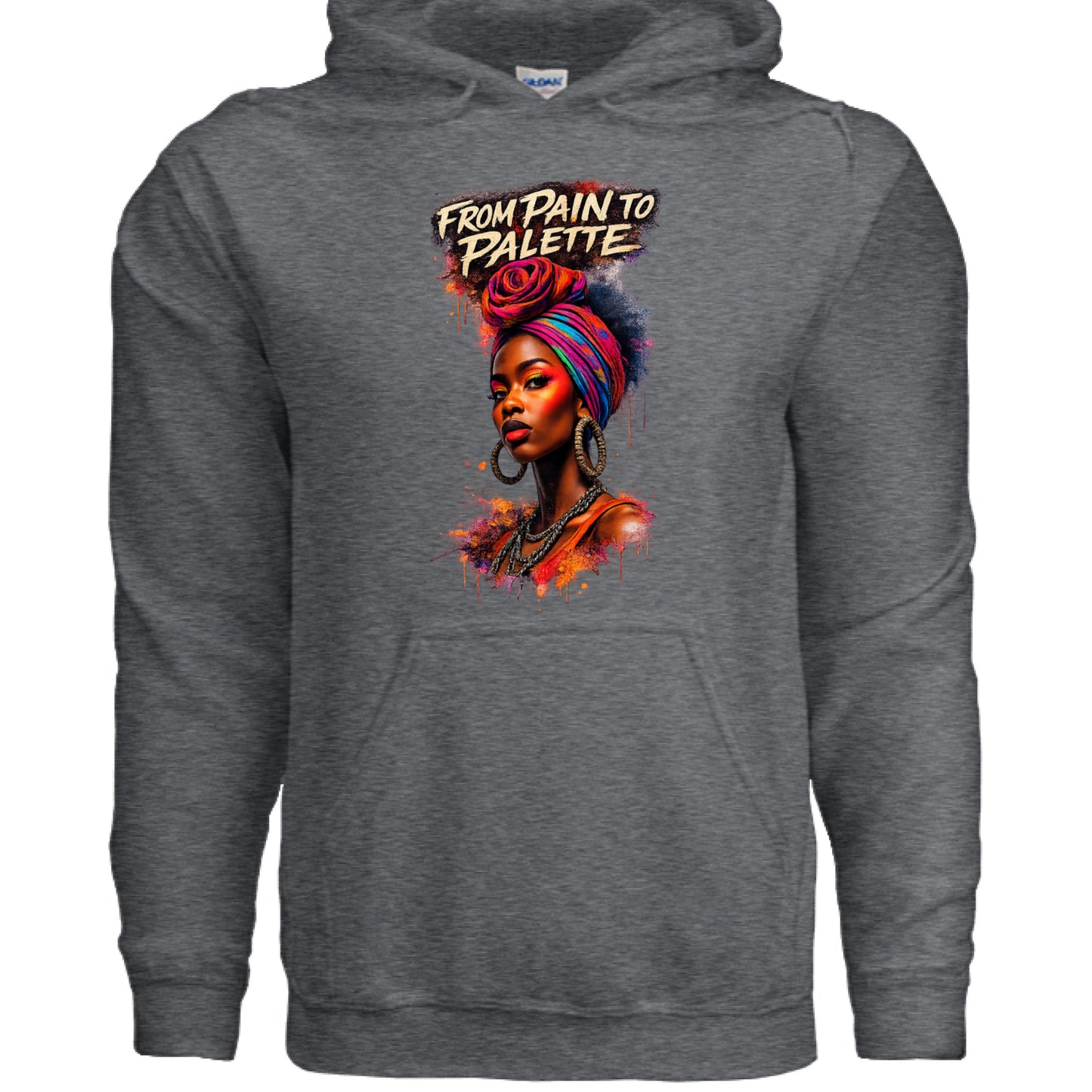 DARK HEATHER - FRONT