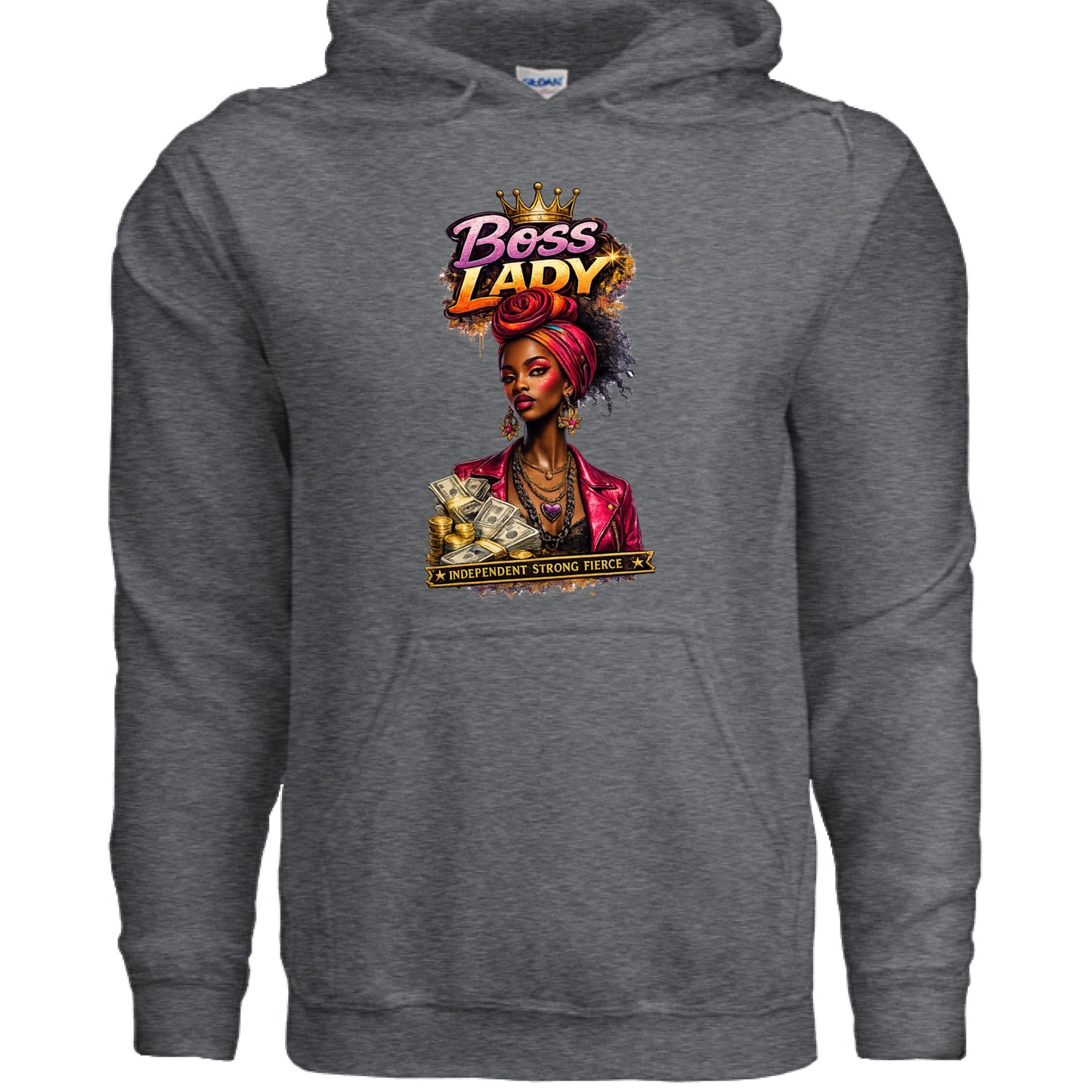 DARK HEATHER - FRONT