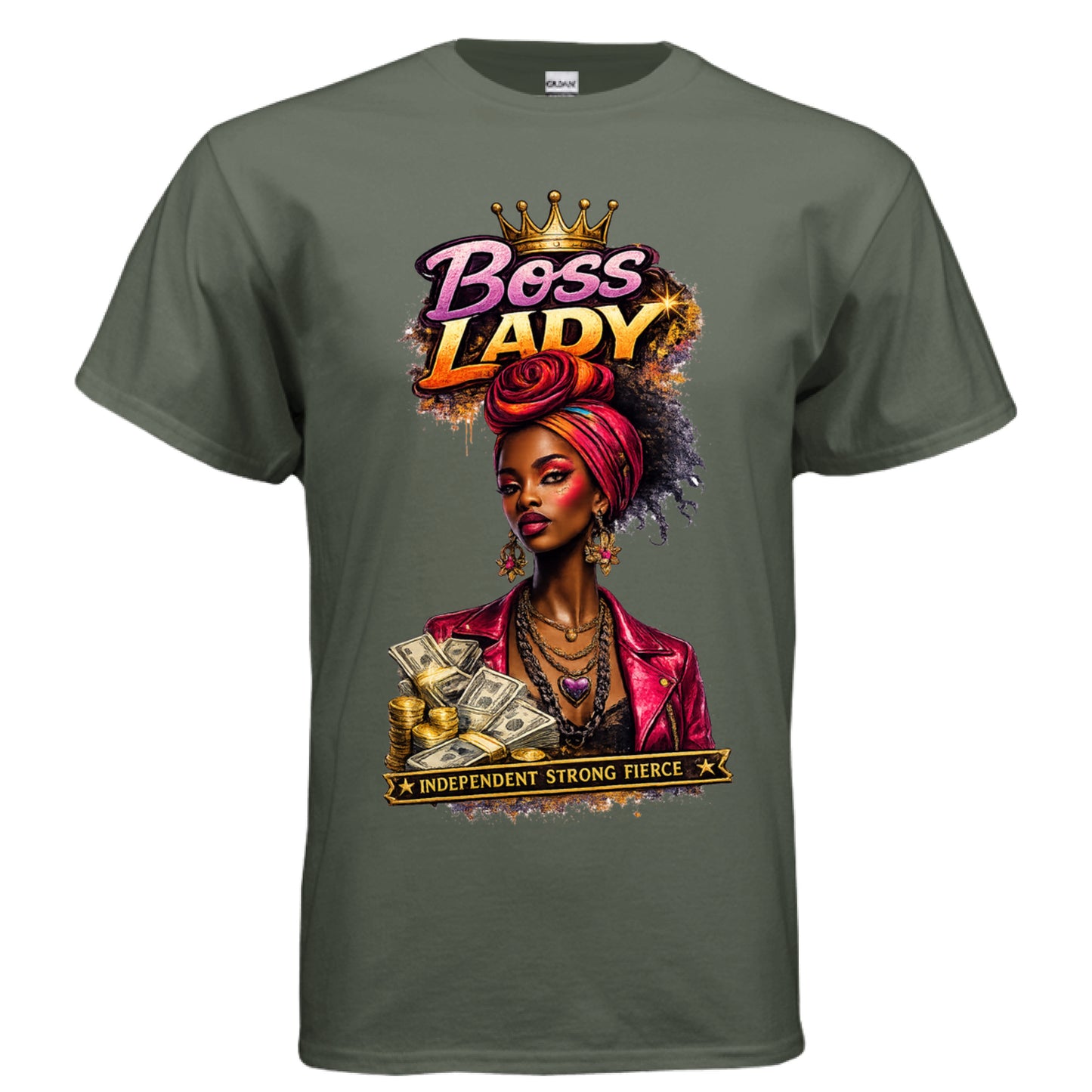 MILITARY GREEN - FRONT