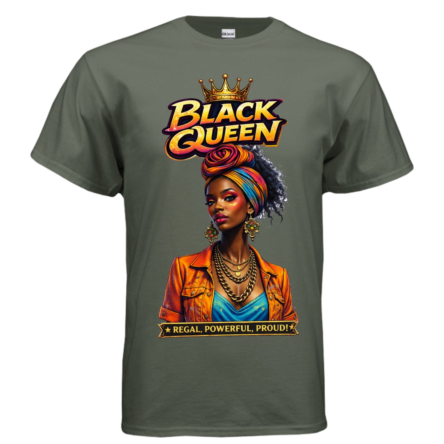 MILITARY GREEN - FRONT