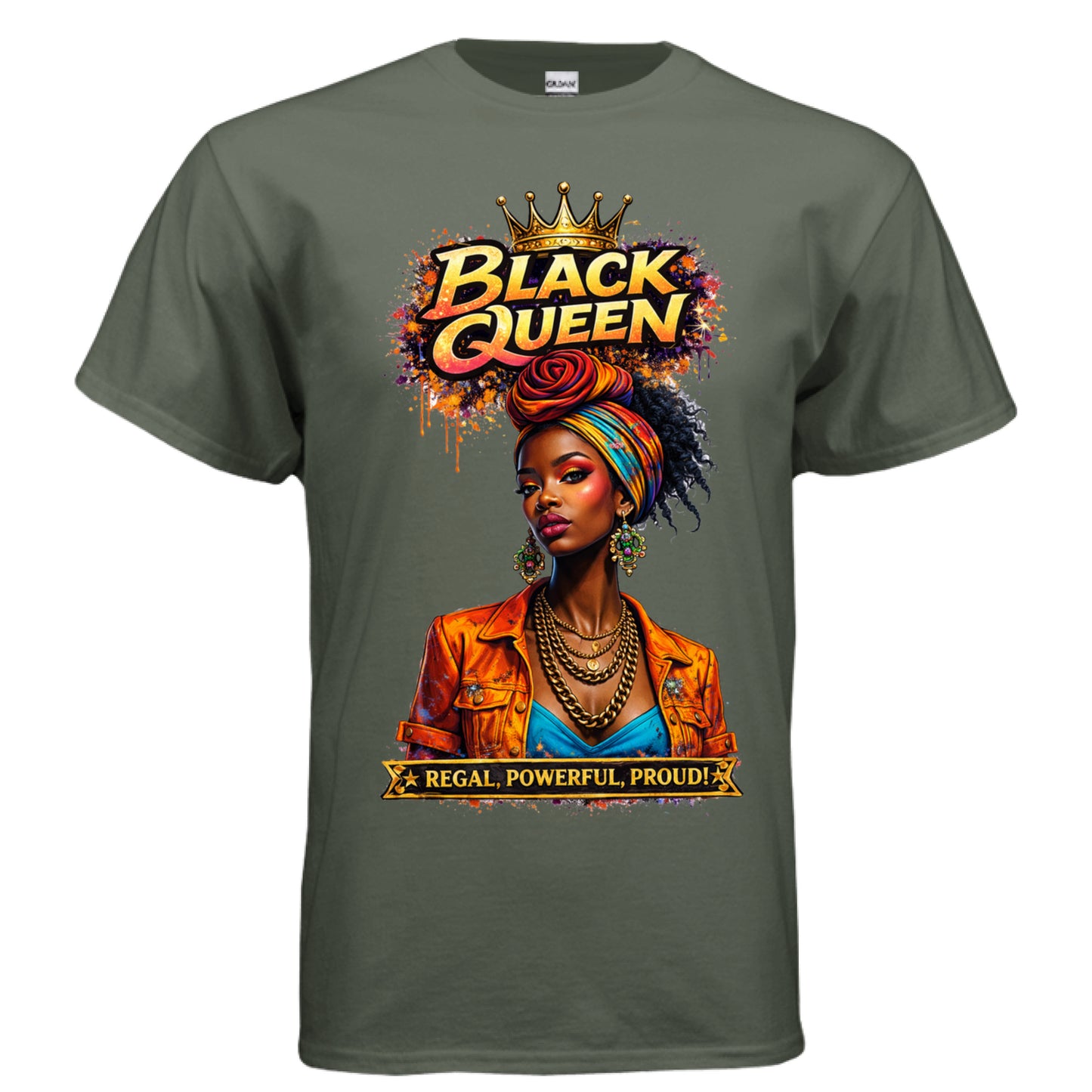 MILITARY GREEN - FRONT