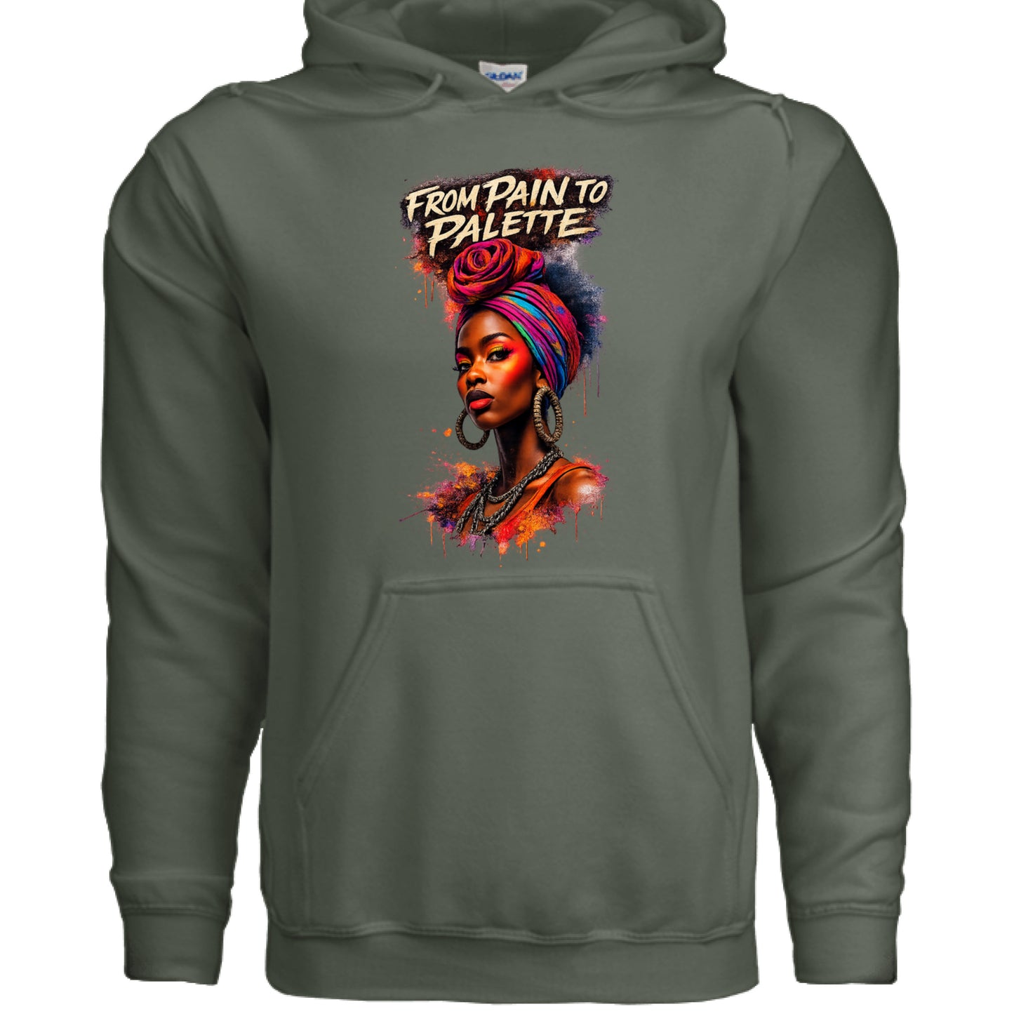 MILITARY GREEN - FRONT