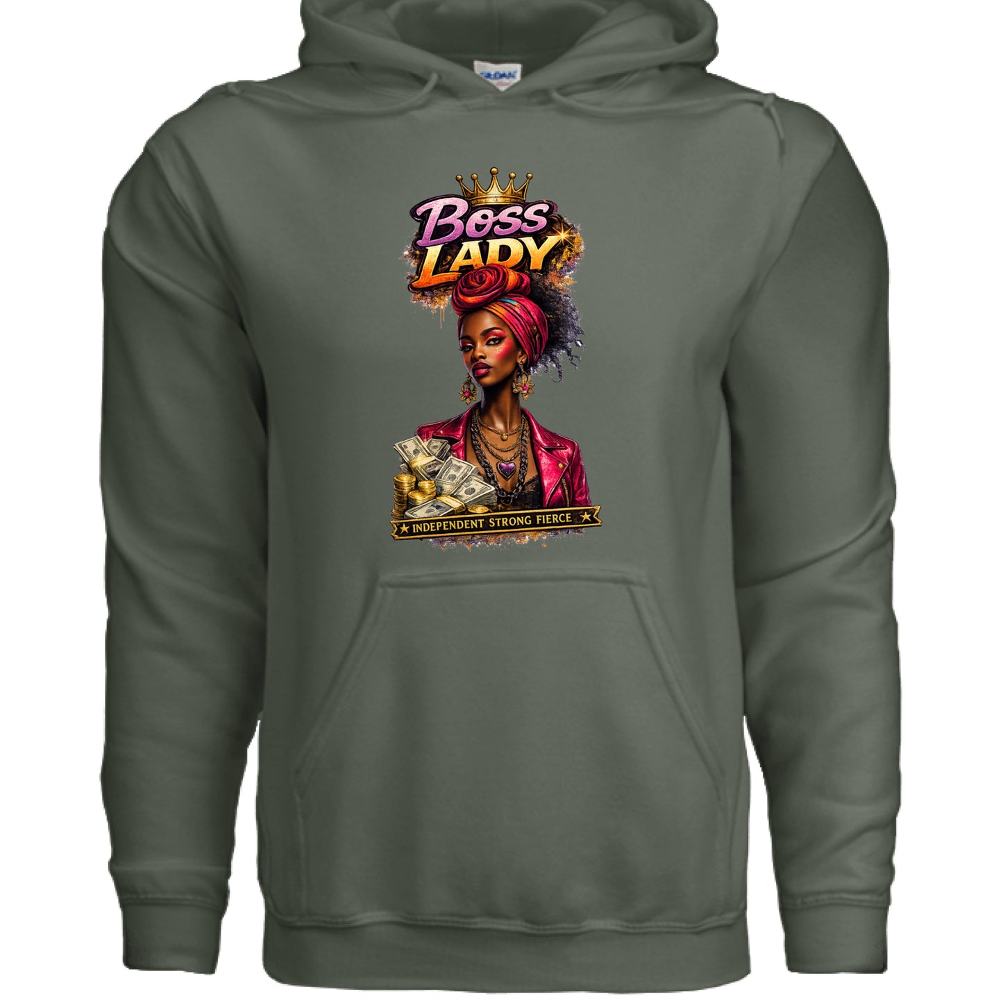 MILITARY GREEN - FRONT