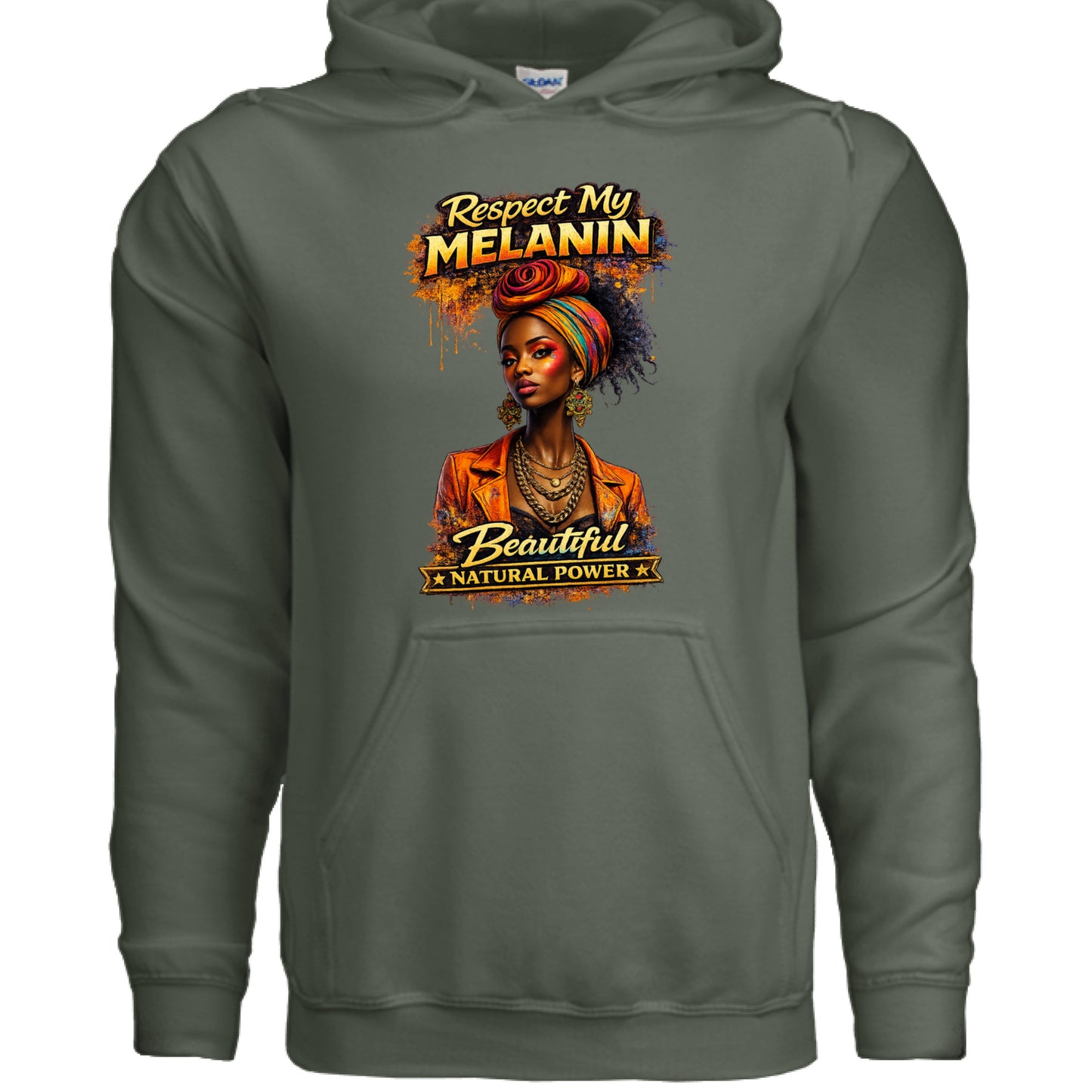 MILITARY GREEN - FRONT