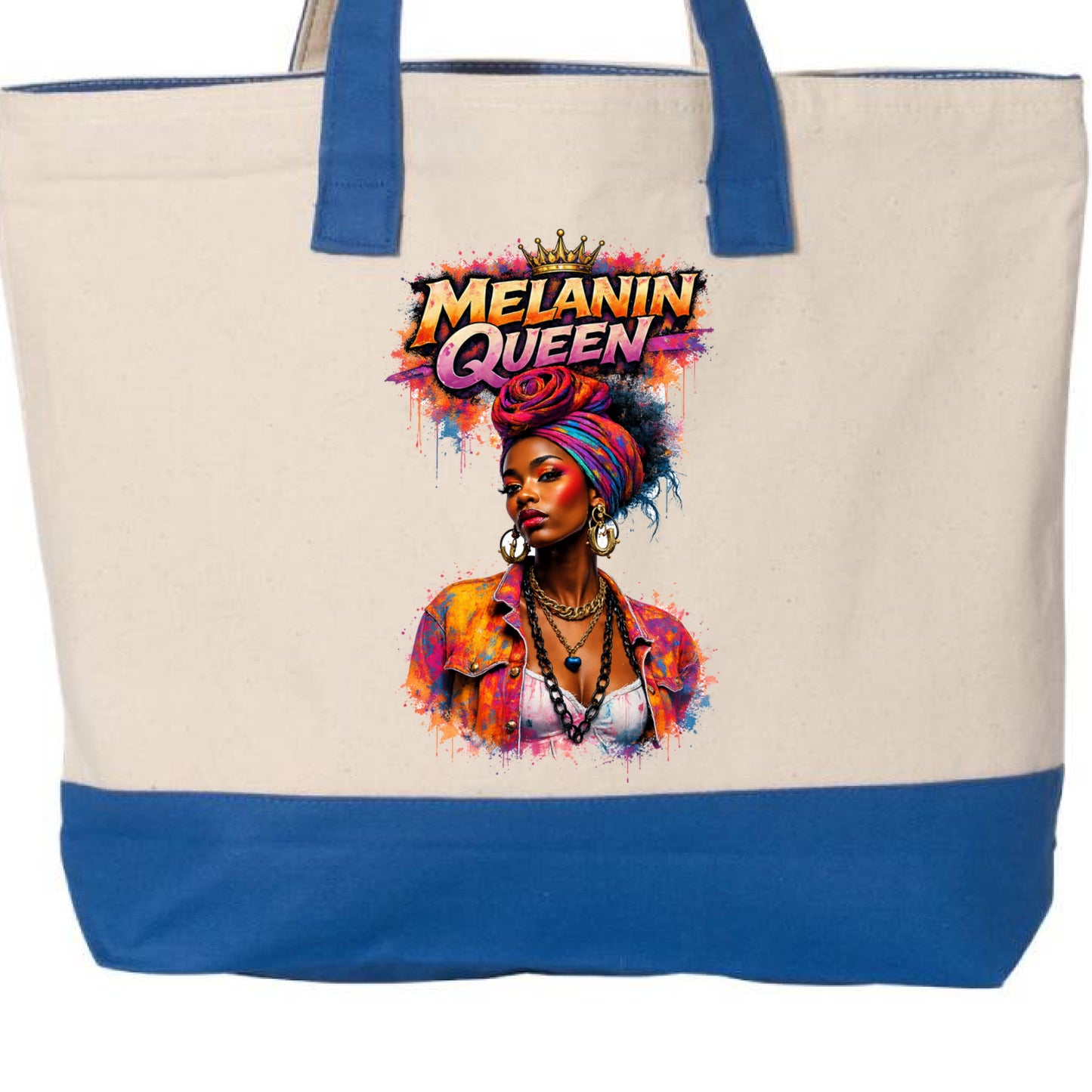 Natural/ Royal - BACK