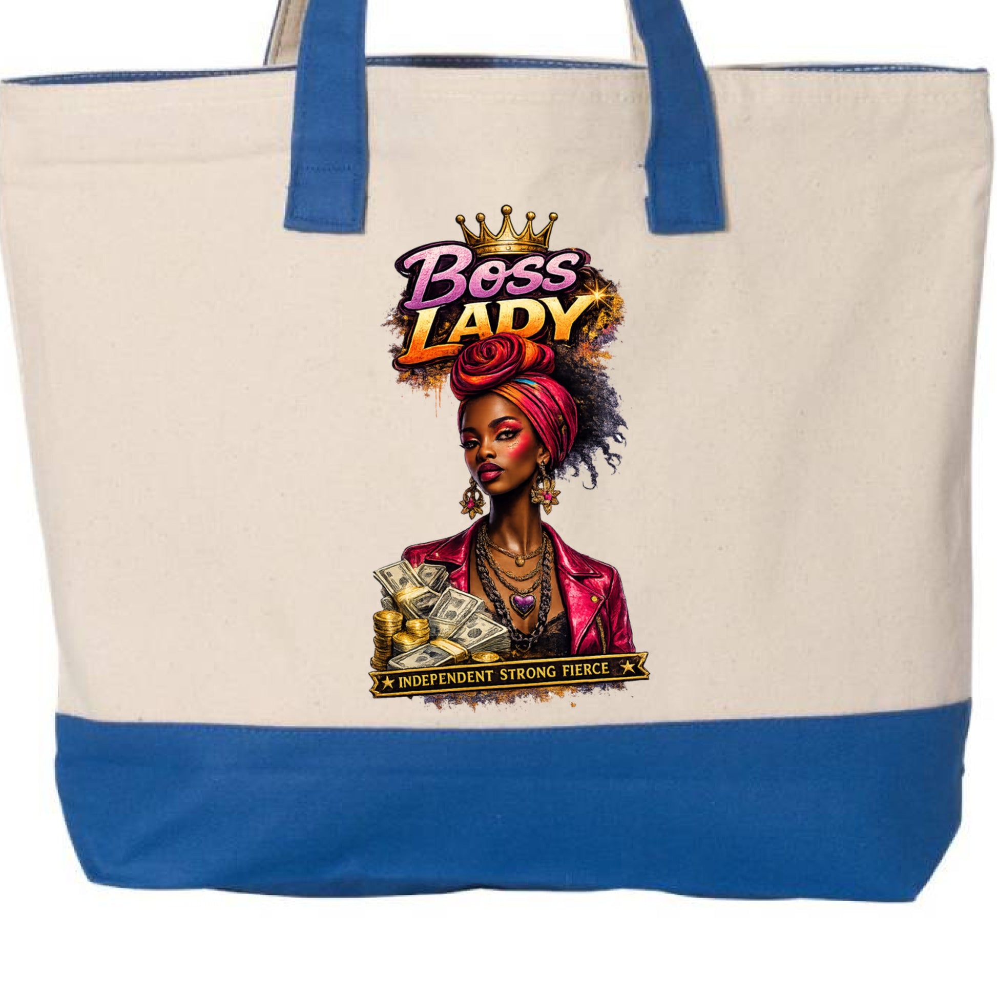 Natural/ Royal - BACK