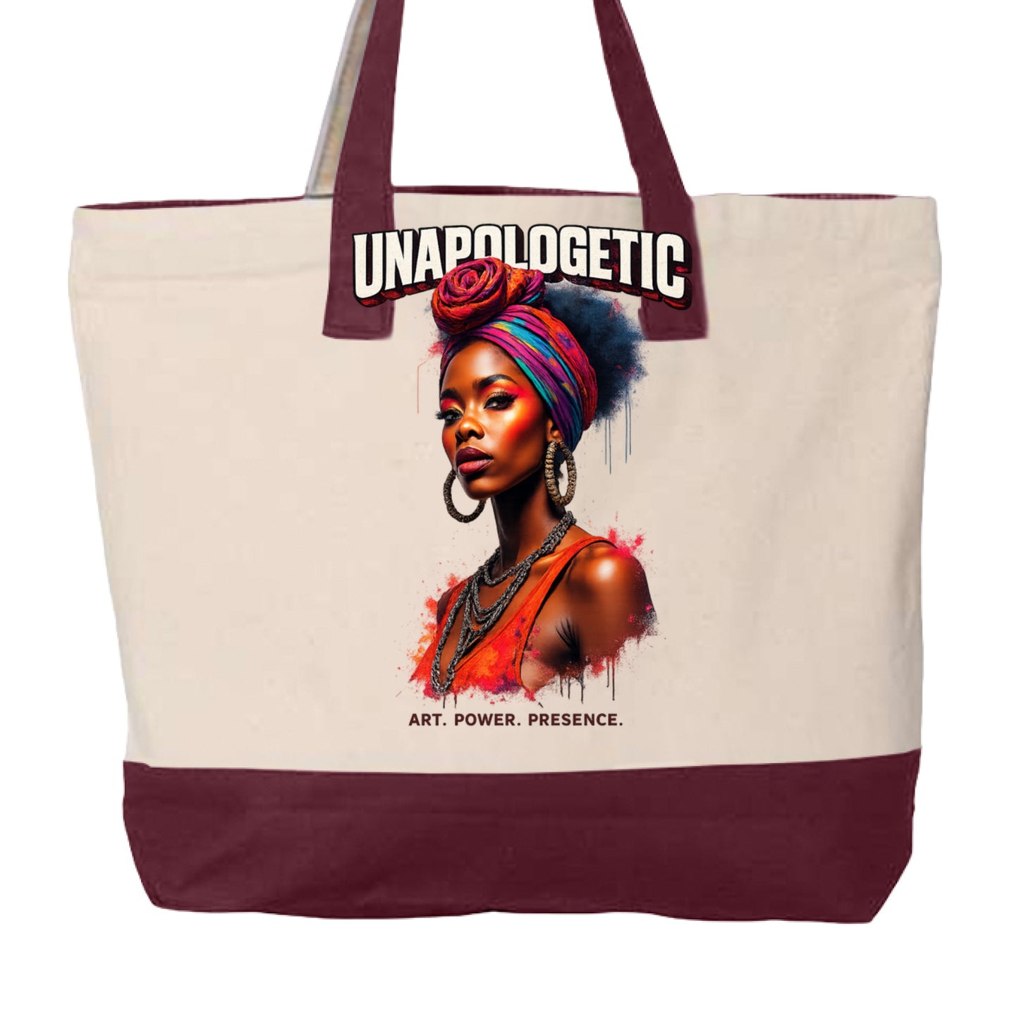 Natural/ Maroon - BACK