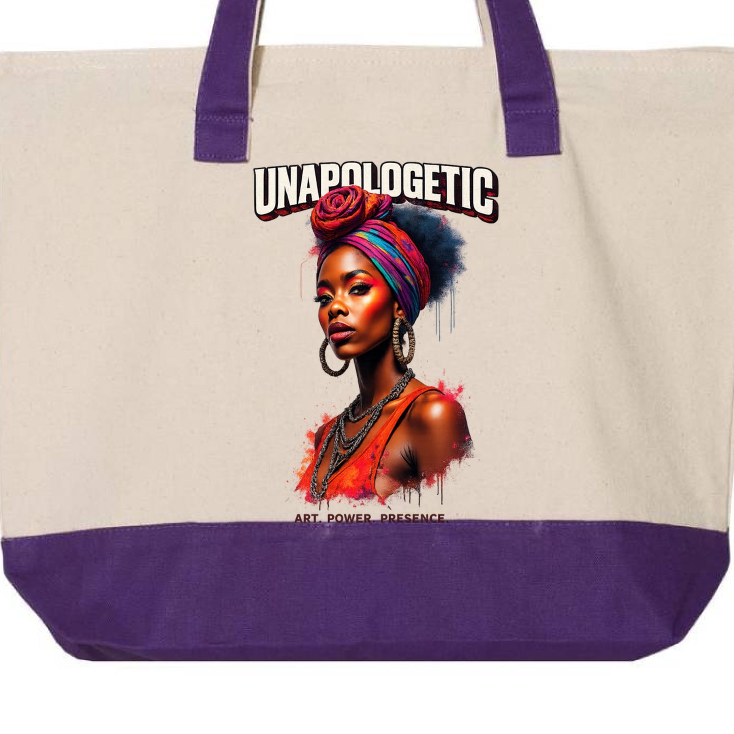 Natural/ Purple - BACK